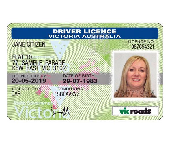 Australian Driver License