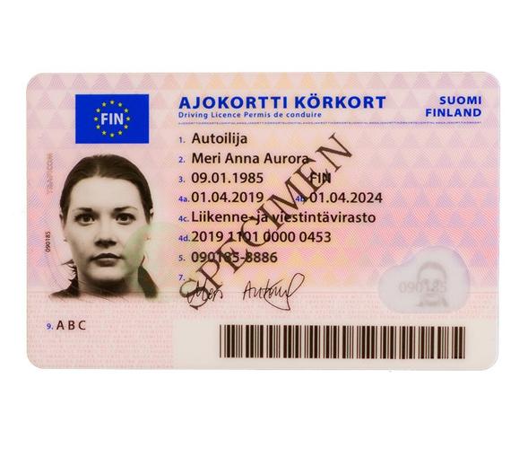 Finland Driver License